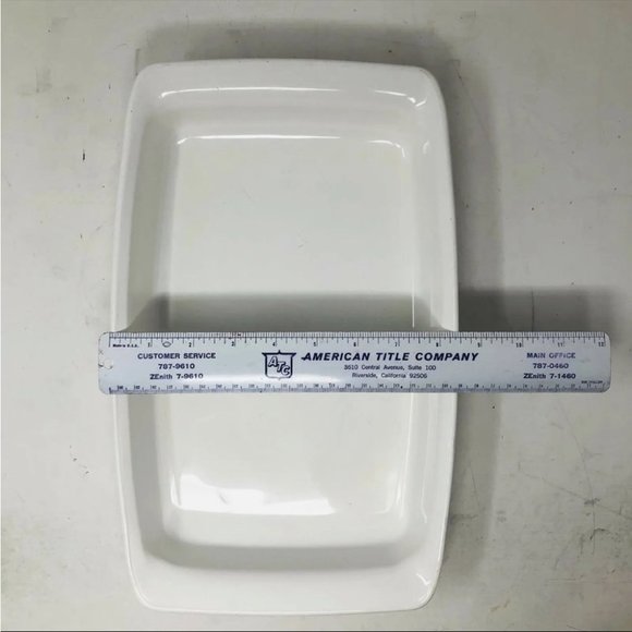 Corning Ware Cornflower Blue 2 qt Rectangular Baking Casserole Dish Pan P-332​​​ - Picture 7 of 9